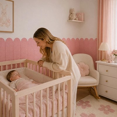 Autocollants muraux chambreHauteur modulable: s'adapte à différentes configurations murales selon la hauteur souhaitée pour la décoration – La Boutik BéBé