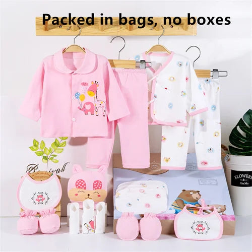 Coffret Naissance Bébé 18 Pièces — Layette Complète Cadeau