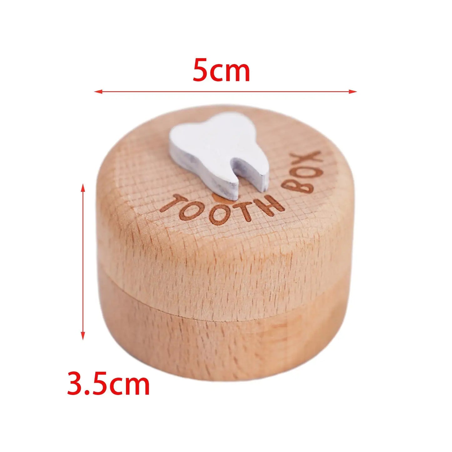 Boîte Souvenir Première Dent de Lait — Coffret Mémoire Bébé