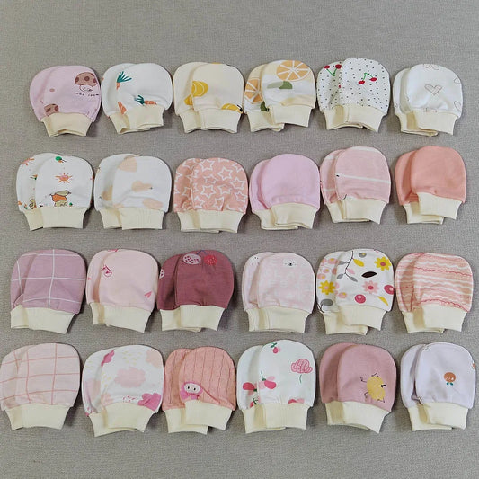 5 Paires de Gants pour Bébé Nouveau-né Anti-Griffures