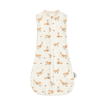 Gigoteuse Bébé en Coton — Turbulette Sans Manches avec Double Zip