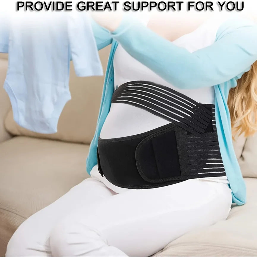 Ceinture de Soutien Abdominal Maternité | Maintien Lombaire Ajustable