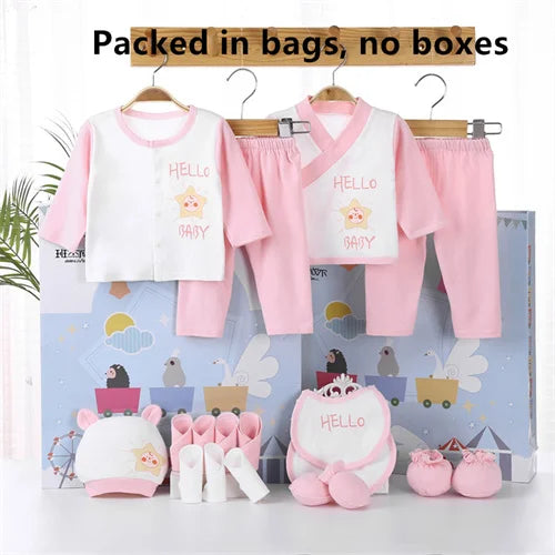 Coffret Naissance Bébé 18 Pièces — Layette Complète Cadeau
