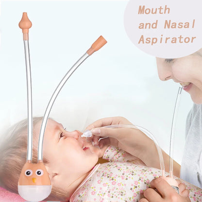Mouche-Bébé Manuel — Aspiration Nasale Douce pour Nouveau-né