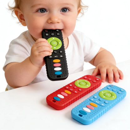 Jouet de Dentition Télécommande en Silicone