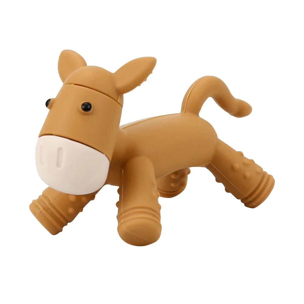 Anneau de Dentition en Silicone Forme Lion
