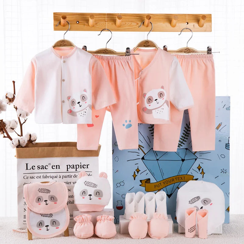 Coffret Naissance Bébé 18 Pièces — Layette Complète Cadeau