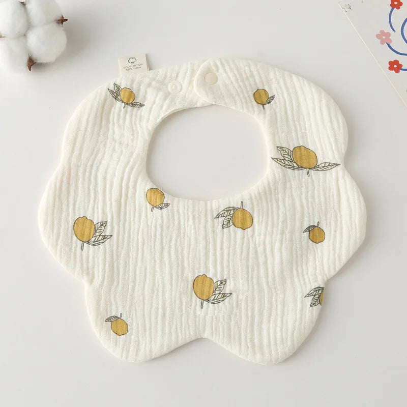 Bavoir Bébé Nouveau-né | Lot de 2 ou 4 | Absorbant et Doux