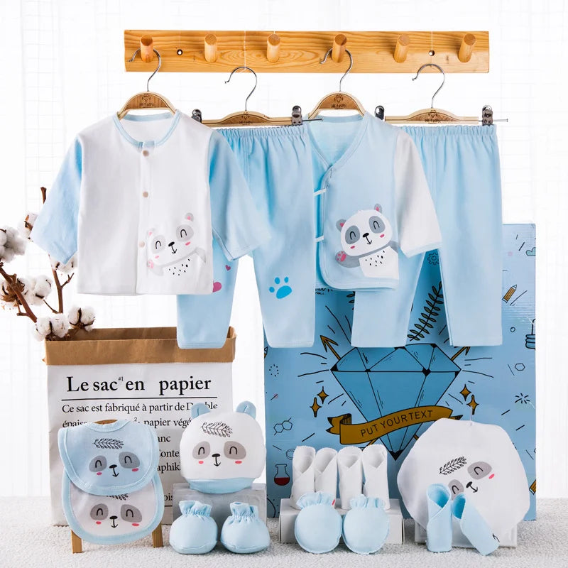 Coffret Naissance Bébé 18 Pièces — Layette Complète Cadeau
