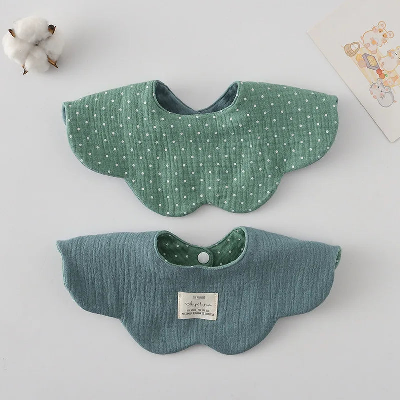 Bavoir Réversible pour Bébé Motifs Cartoon