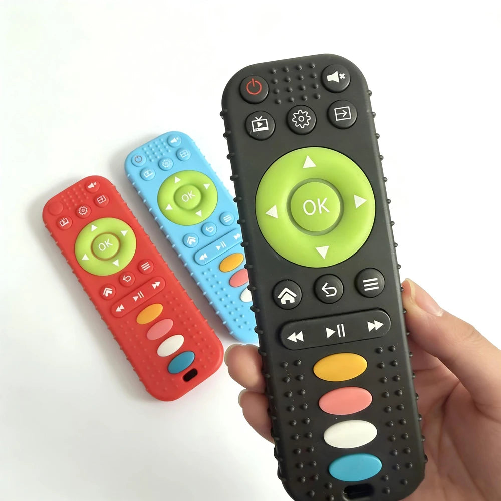 Jouet de Dentition Télécommande en Silicone