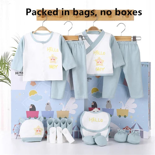 Coffret Naissance Bébé 18 Pièces — Layette Complète Cadeau