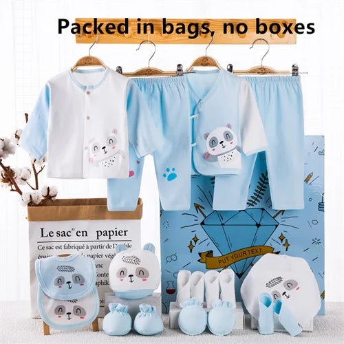 Coffret Naissance Bébé 18 Pièces — Layette Complète Cadeau