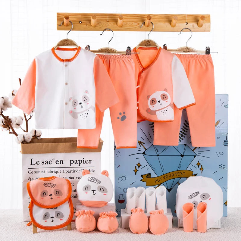 Coffret Naissance Bébé 18 Pièces — Layette Complète Cadeau