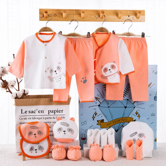Coffret Naissance Bébé 18 Pièces — Layette Complète Cadeau