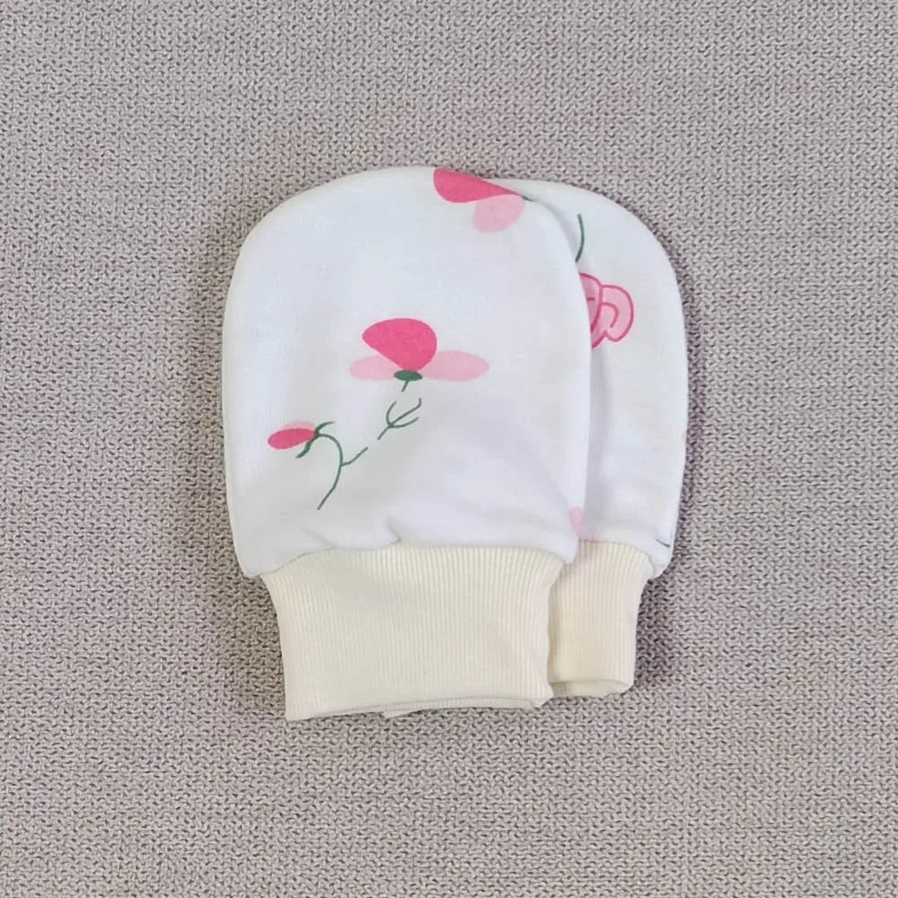 5 Paires de Gants pour Bébé Nouveau-né Anti-Griffures
