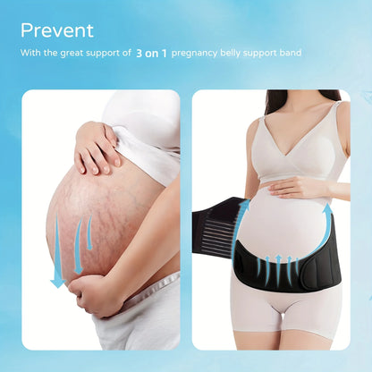 Ceinture de Soutien Abdominal Maternité | Maintien Lombaire Ajustable
