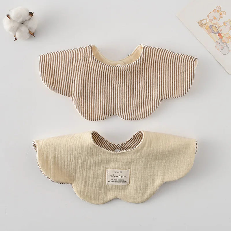 Bavoir Réversible pour Bébé Motifs Cartoon