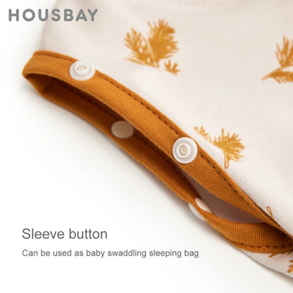 Gigoteuse Bébé en Coton — Turbulette Sans Manches avec Double Zip