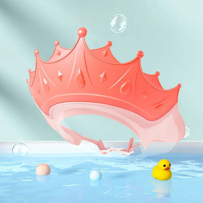 Bonnet de Bain Bébé en Silicone — Protection Oreilles & Shampoing Sans Pleurs