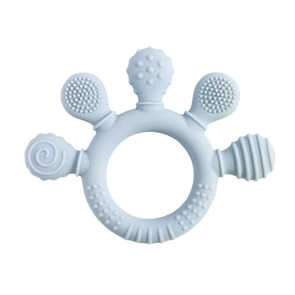 Jouet Sensoriel de Dentition en Silicone Sans BPA