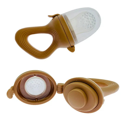 Grignoteur Bébé avec Couvercle | Silicone Sans BPA