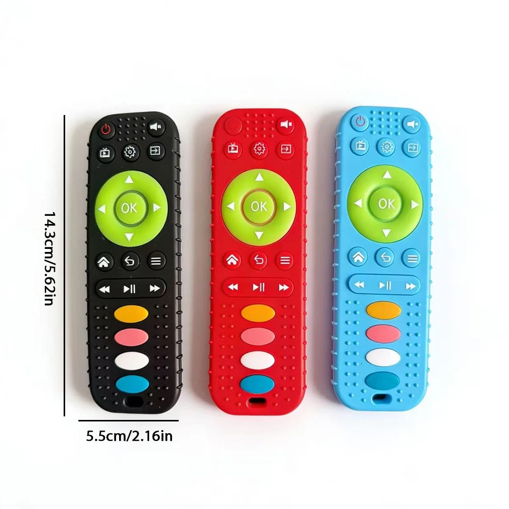 Jouet de Dentition Télécommande en Silicone