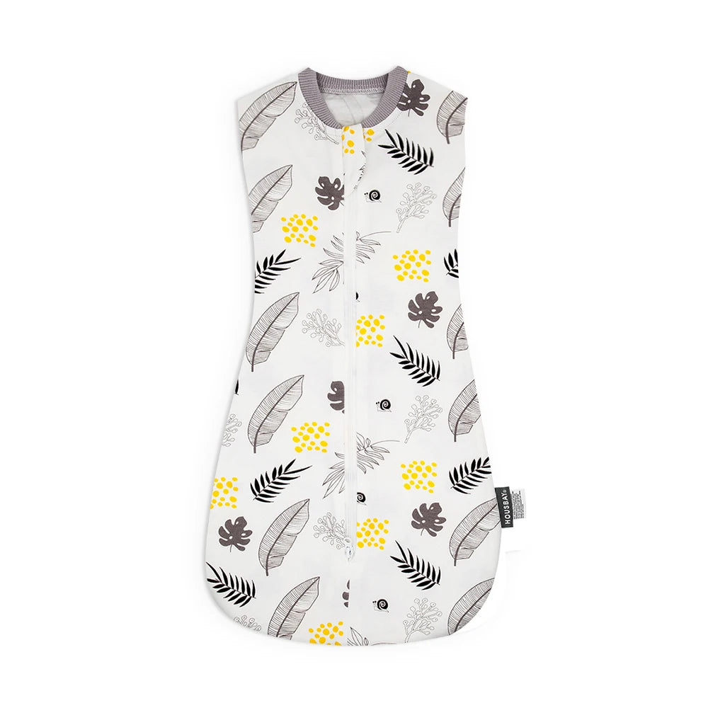 Gigoteuse Bébé en Coton — Turbulette Sans Manches avec Double Zip