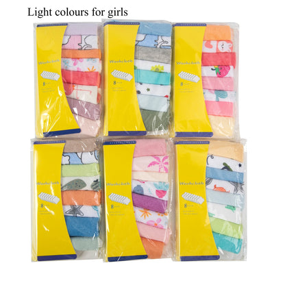 Lot de 4 Bavoirs pour Bébé Motifs Cartoon