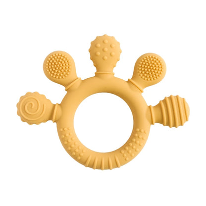 Jouet Sensoriel de Dentition en Silicone Sans BPA