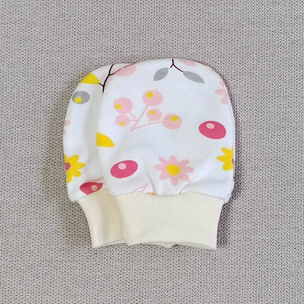 5 Paires de Gants pour Bébé Nouveau-né Anti-Griffures
