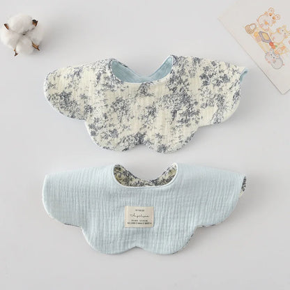 Bavoir Réversible pour Bébé Motifs Cartoon