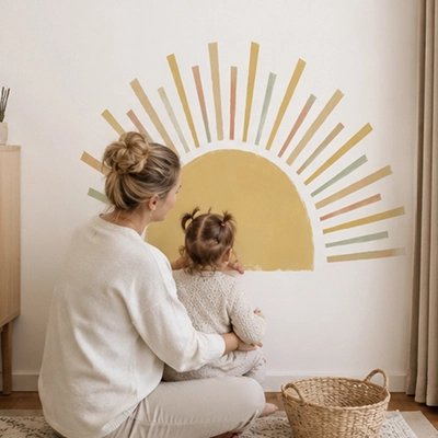 Autocollants muraux enfant Personnalisation de l'espace : permet de transformer rapidement une chambre d'enfant ou un espace de jeu – La Boutik BéBé
