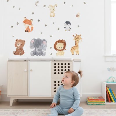 Autocollants : matériaux de qualité garantissant une tenue longue durée – La Boutik BéBé