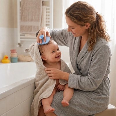 Brosse cheveux bebe Utilisation polyvalente: Adaptée aussi bien pour le bain que pour le coiffage quotidien et le démêlage en douceur des cheveux fins