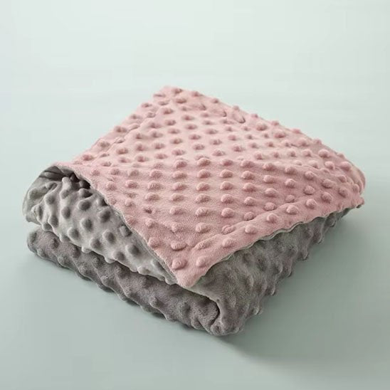 Couverture bébé couverture reversible deux couleur attrayante 