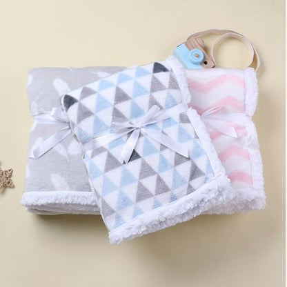 Couverture bébé un choix de trois couleur