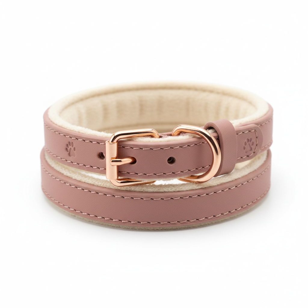 Détails du collier pour petit chien