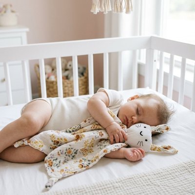 Doudou bebe  que de mieux qu'une petite sieste avec Doudou 