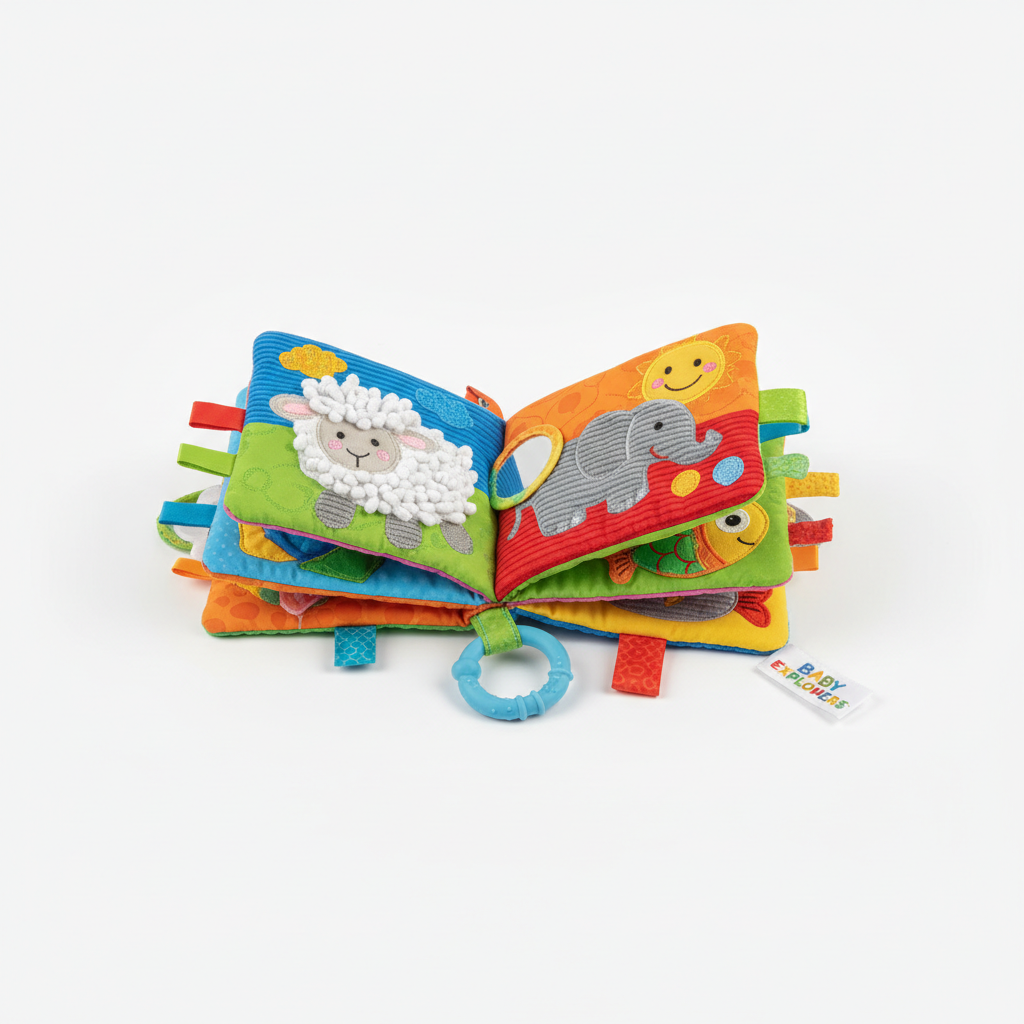Livre en tissu pour bébé