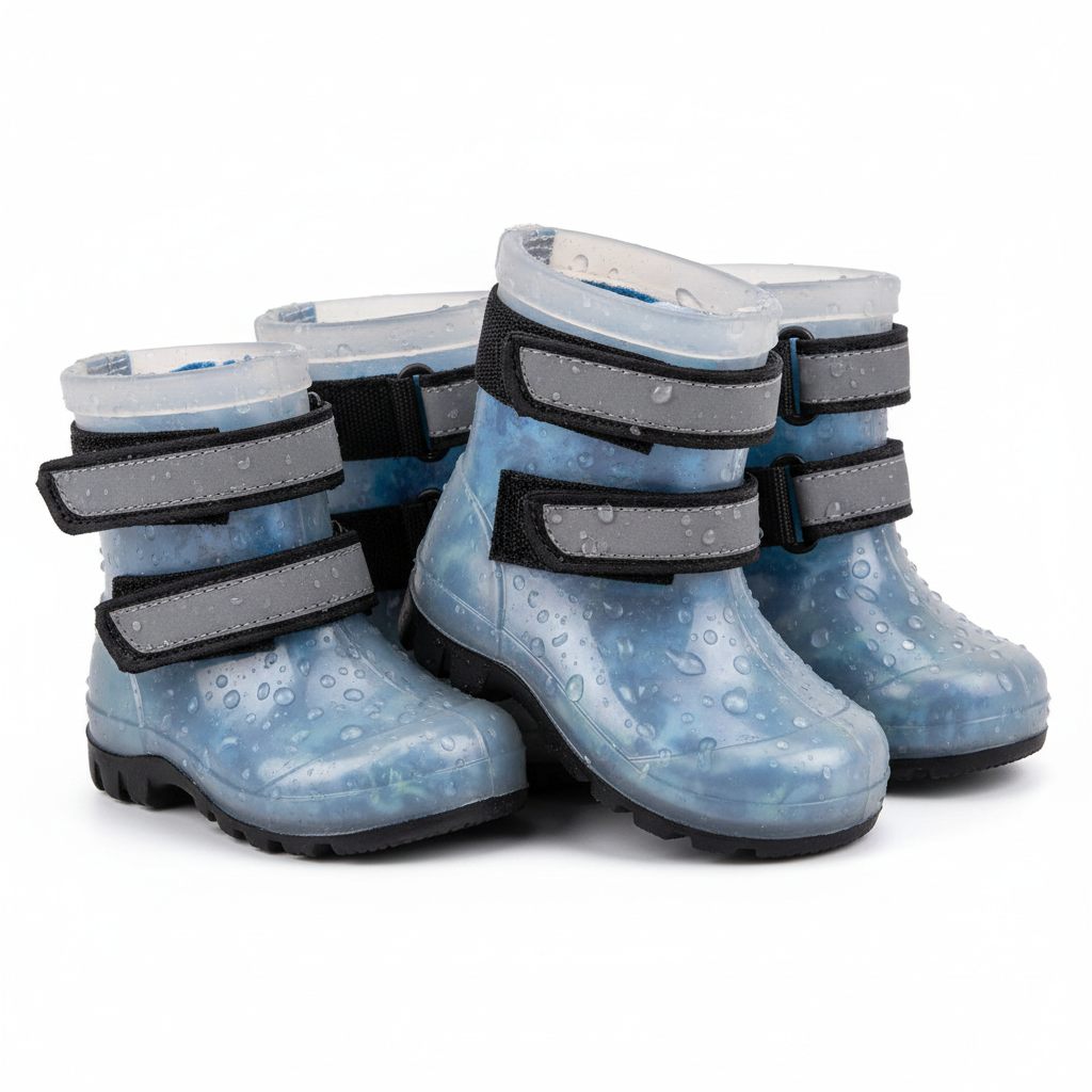 Détails des bottes de pluie