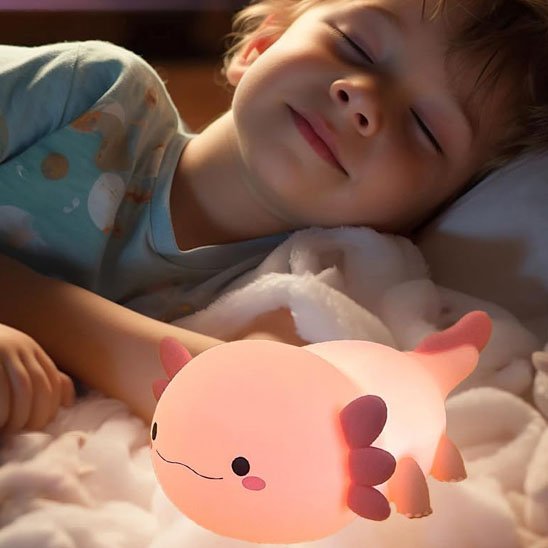 Veilleuse bébé Multifonction: Sert de veilleuse, lampe d'ambiance et jouet décoratif